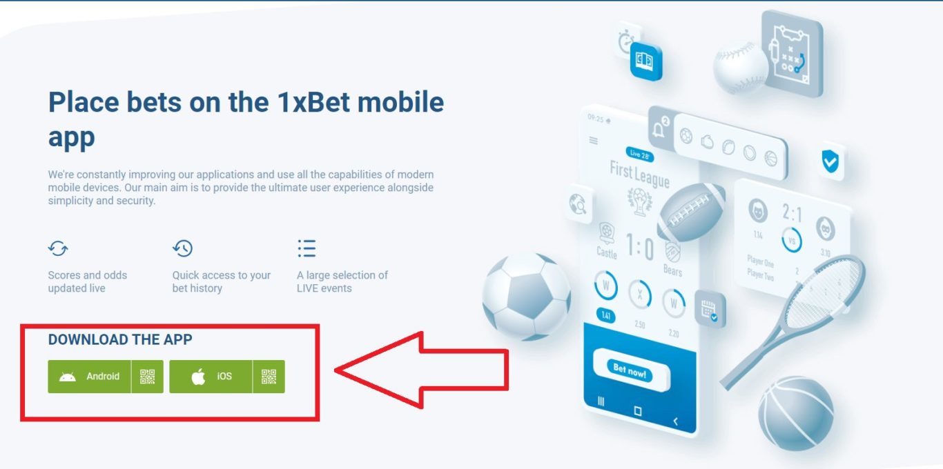 How to Download and Install the 1xbet APK in India